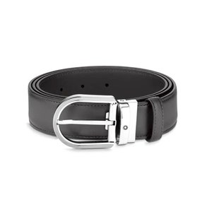 Montblanc - Belt - Horseshoe Belt Palladium Finish