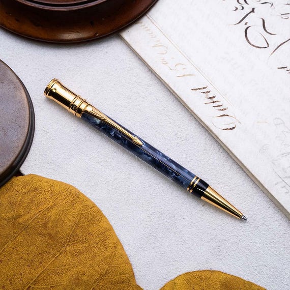 デュオフォールド チェック ブルー ボールペン 楽天市場】【PARKER/パーカー】デュオフォールドチェック ブルー