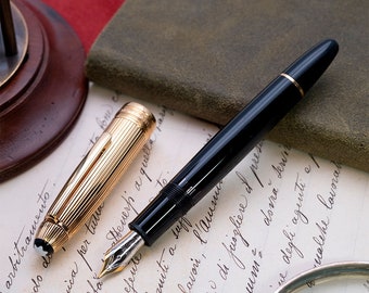 Montblanc - 146 Pinstripe Douè Vermeil - Fountain pen