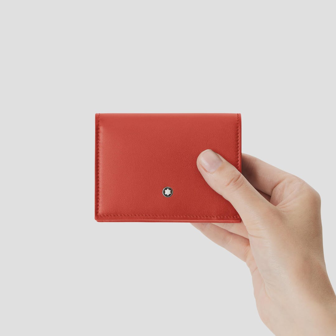 Montblanc Soft 24 Coral Nano Continental Wallet
