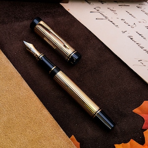 Parker - Duofold Centennial Gold Plated - Fountain pen