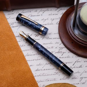 Parker - Doufold Blue MKI Centennial - Fountain pen