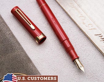 Omas - Jerusalem Limited Edition Red - Fountain pen