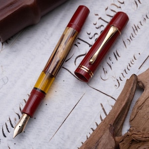 Pelikan - M101N Red Tortoiseshell - Fountain Pen