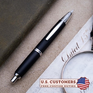 Pilot – Capless Black Wood- Fountain pen