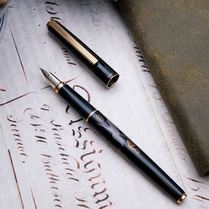 Pilot – Vintage crane maki-e - Fountain pen