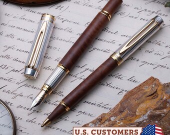 Stylo Plume Waterman CF Crocodile - Plume En Or 18 Carats, Modèle Rare Et Prestige