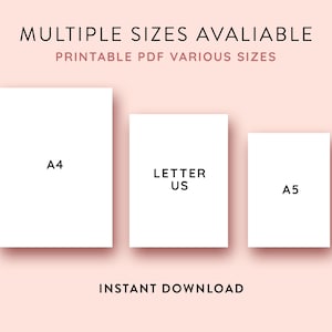 75 日間チャレンジ 印刷可能な横長ページ、毎日の 75 日間チャレンジ ジャーナル、75 ソフト チャレンジ トラッカー、健康とフィットネスの目標、習慣トラッカー 画像 9