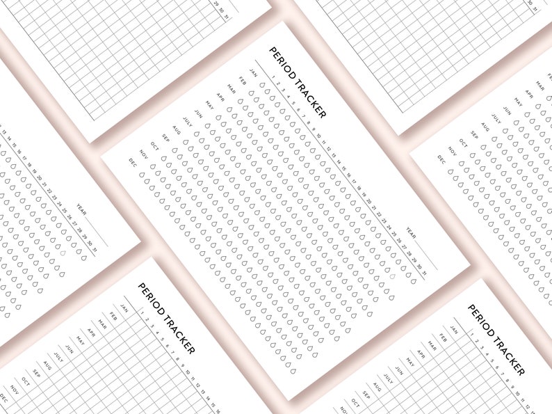 Fertility Journal Ovulation Tracker Printable, BBT Chart, Pregnancy ...