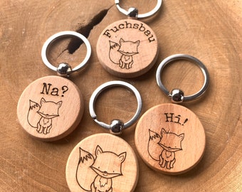 Schlüsselanhänger - Rucksackanhänger - Fuchs Rosalie - Keyfob