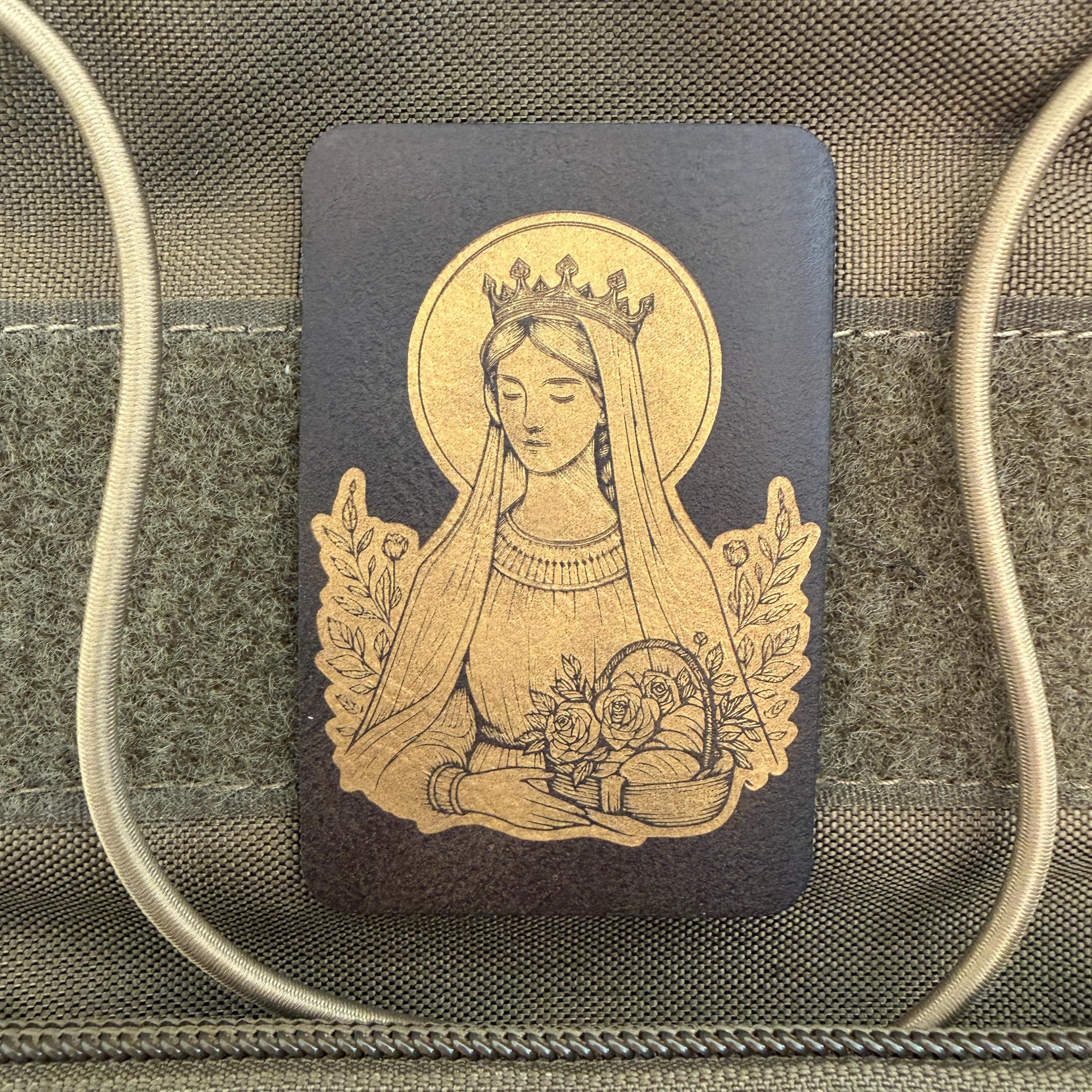 St Elizabeth of Hungary Patron Saint Patch Hook and Loop Gear for ...