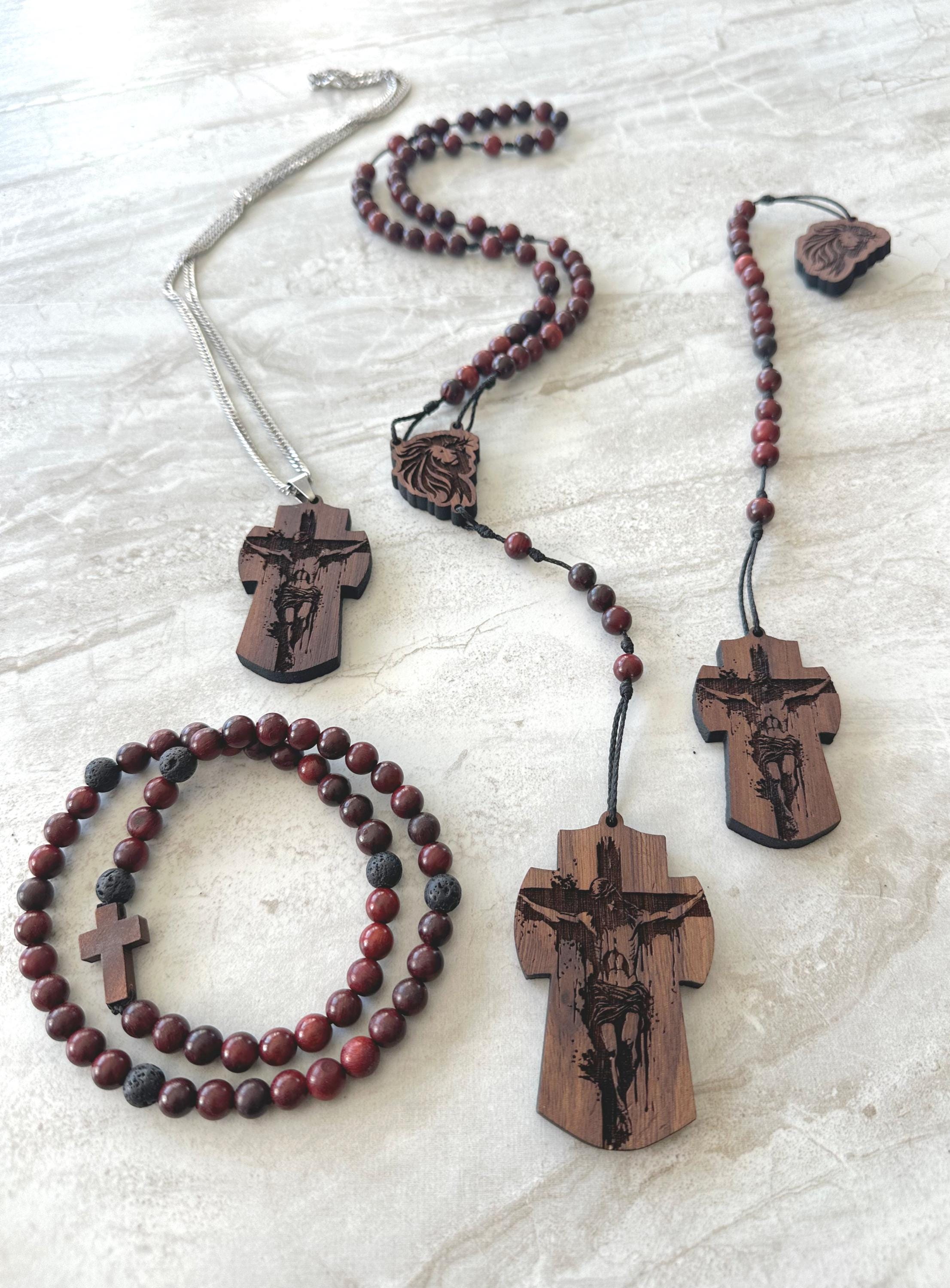 Warrior Pack - Custom Necklace, Bracelet, Rosary, Decade Rosary