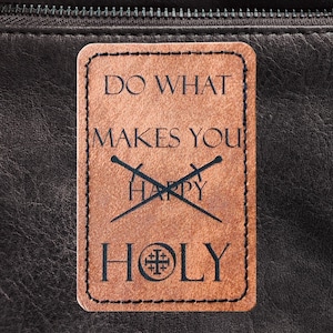 Christian Iron Patch Spiritual Growth on Leather Emblem Faith Journey Prayer Devotion Holy Message Motivational Jacket Accessory Religious