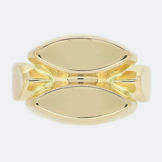 Georg Jensen 18ct Yellow Gold Band Ring