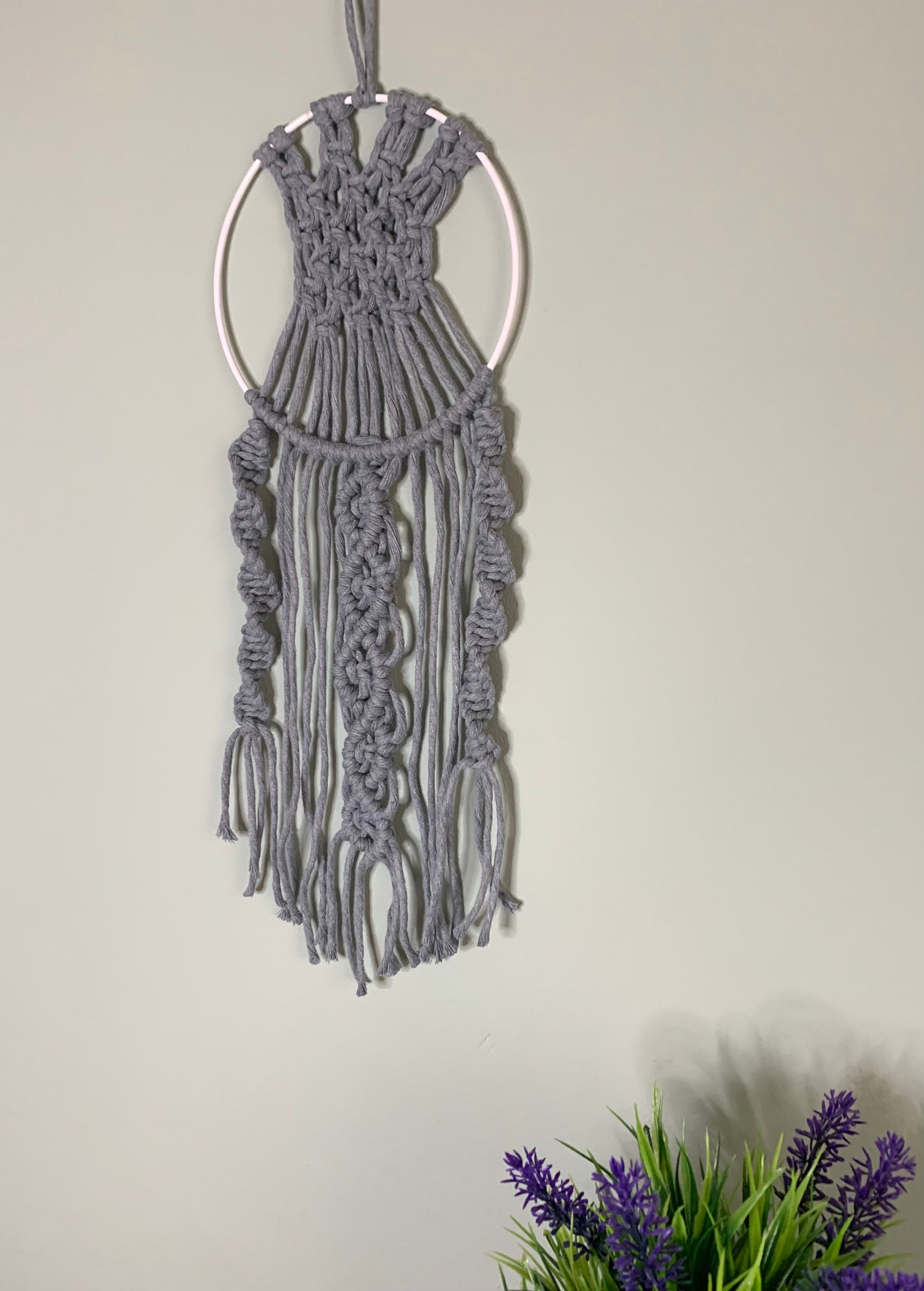 Macrame Dream Catcher Dreamcatcher Wall Hanging Craft Kit Etsy UK