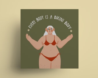 Kunstdruck - Bikini Body