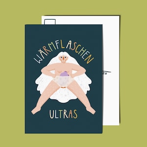 Cartão Postal - Ultras de Bolsa de Água Quente
