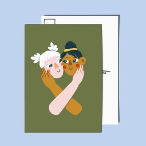 Postkarte - Better together