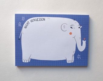 Notepad - Elephant