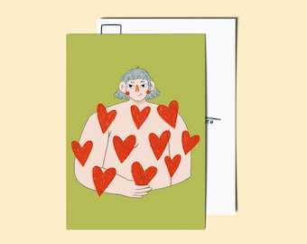 Postcard - Full of Love