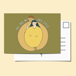 Postkarte - Safe Space
