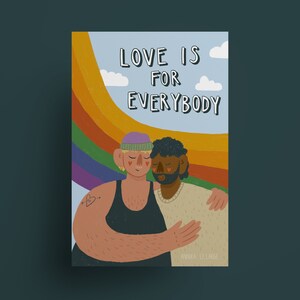 Art Print - Love is for everybody