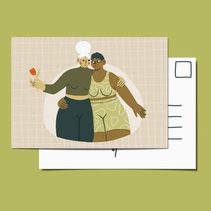 Postkarte - You & I