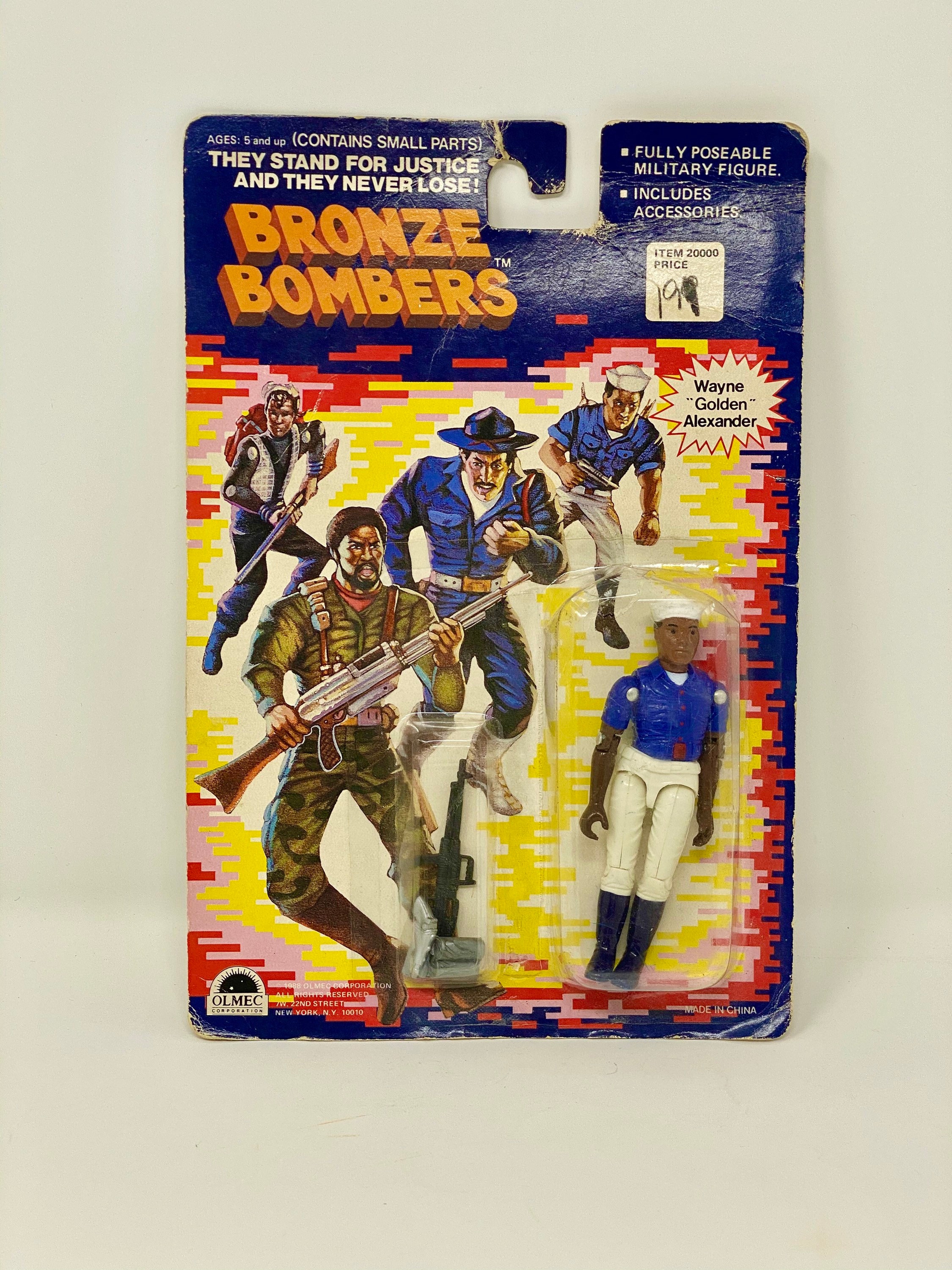 Rare Vintage Olmec Bronze Bomber Figure Etsy