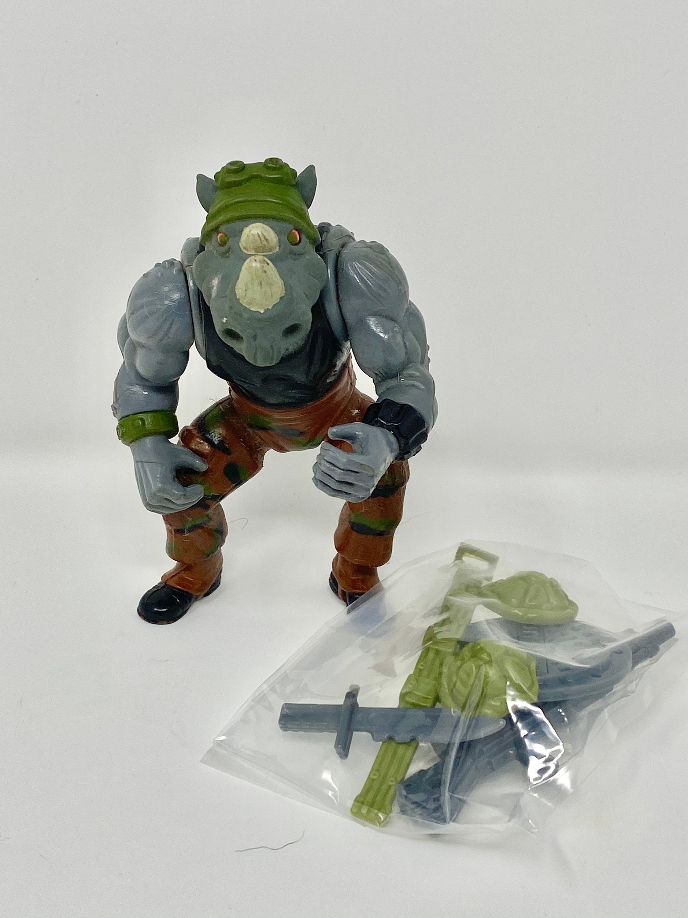 Vintage Rocksteady TMNT Action Figure - Etsy Singapore