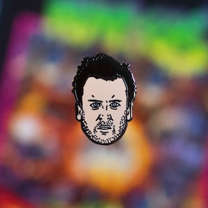 Templeton Fun Skate Head Enamel Pin - Skateboarding Sk8 Surf