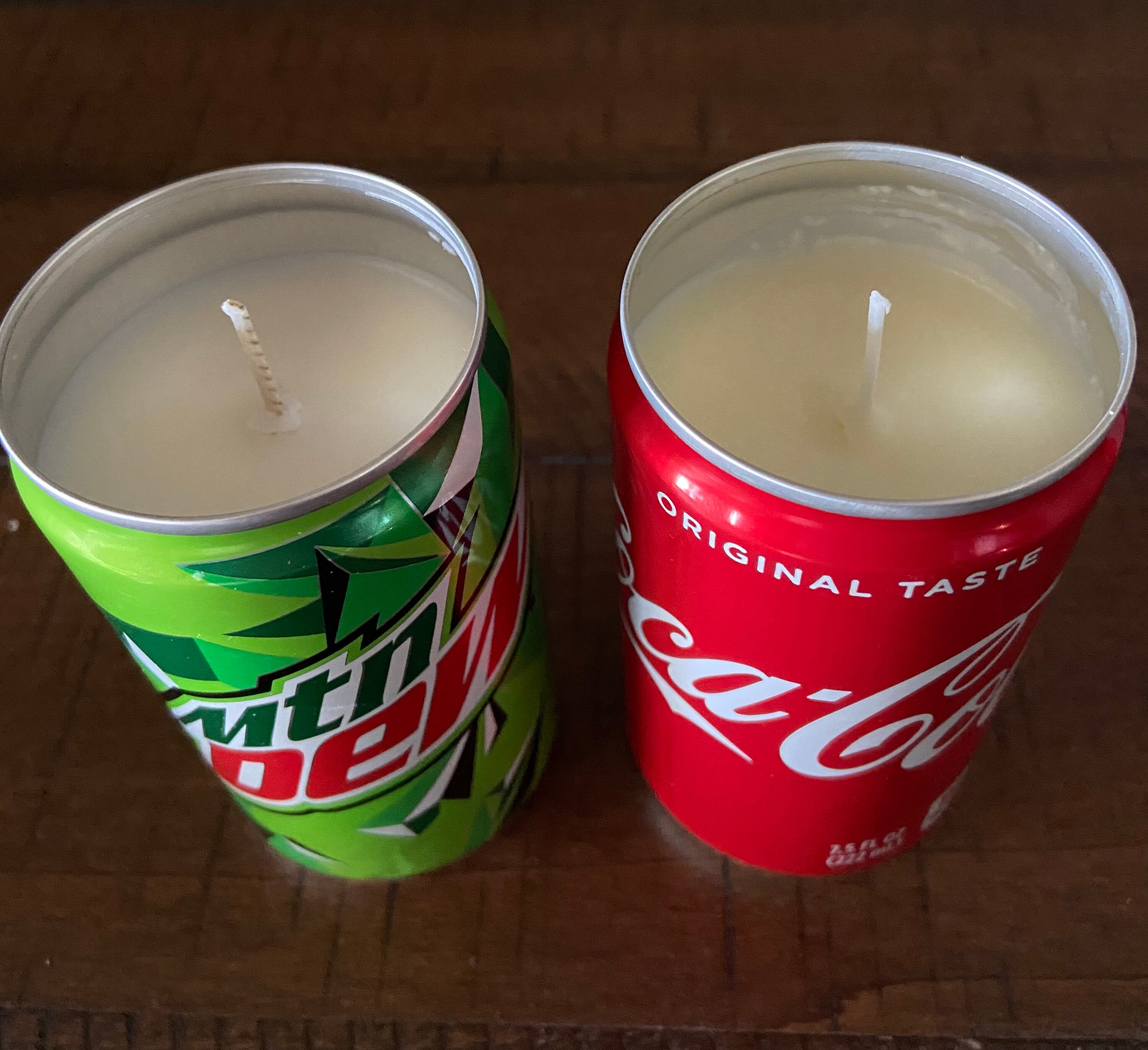Upcycled Soda Pop Can Candles 100 Soy Wax 12oz Cans Choose Etsy