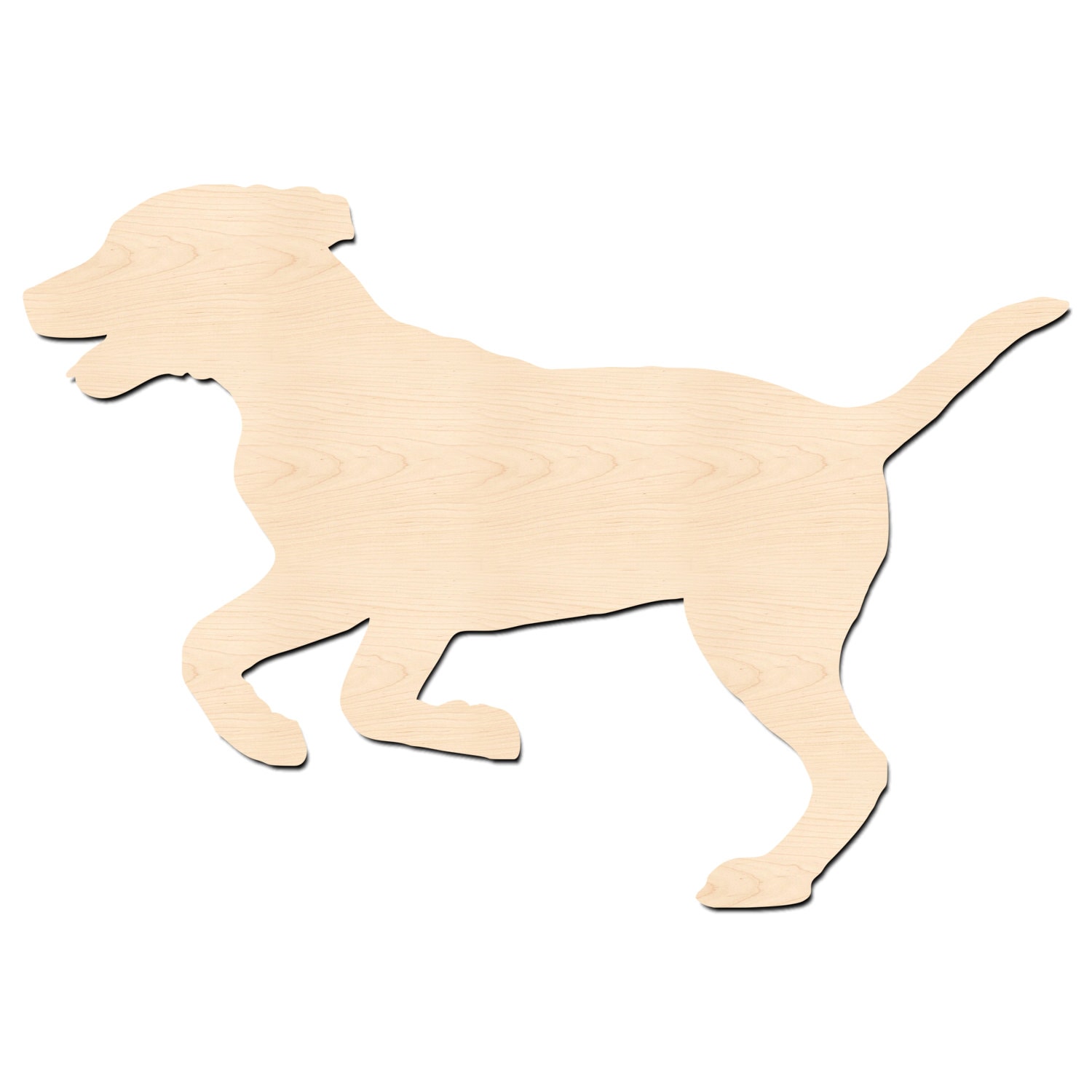 Playing Dog Shape Unfinished Playing Dog Shape Laser Etsy