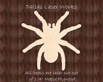 Spider Shape-Halloween Spider-Laser Cut Wooden Spider