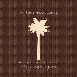 Palm Tree,Beach Decor,Tropical Palm Tree Shape,Wood Cutout