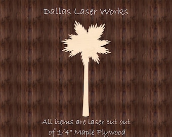 Palm Tree,Beach Decor,Tropical Palm Tree Shape,Wood Cutout