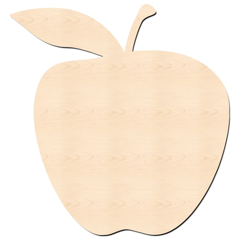 Apple CutoutLaser Cut AppleApple Shape Etsy