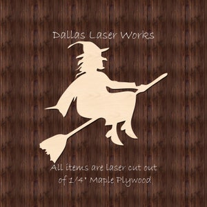 Witch Shape-Witch Cutout-Halloween Decor