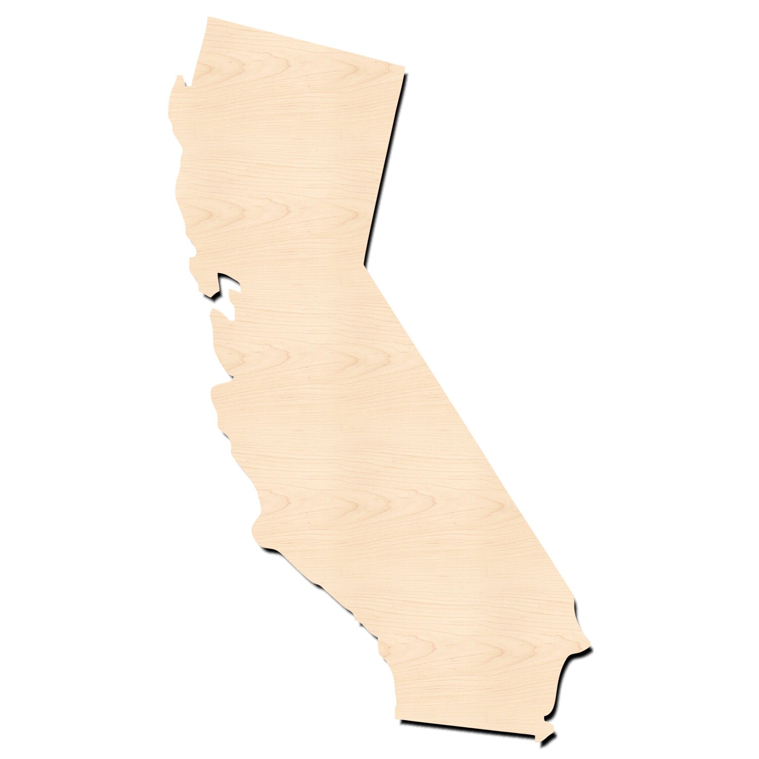 Califormia Shape California State Shape-california-wooden California Cutout - Etsy
