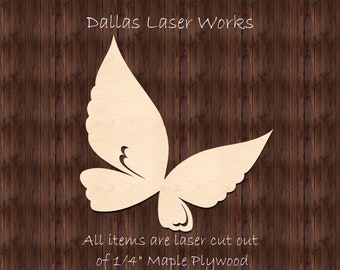 Butterfly Cutout-Wooden Butterfly Shape