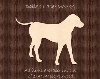 Dalmatian Dog Shape-Wooden Dalmatian Cutout-Dog Blank