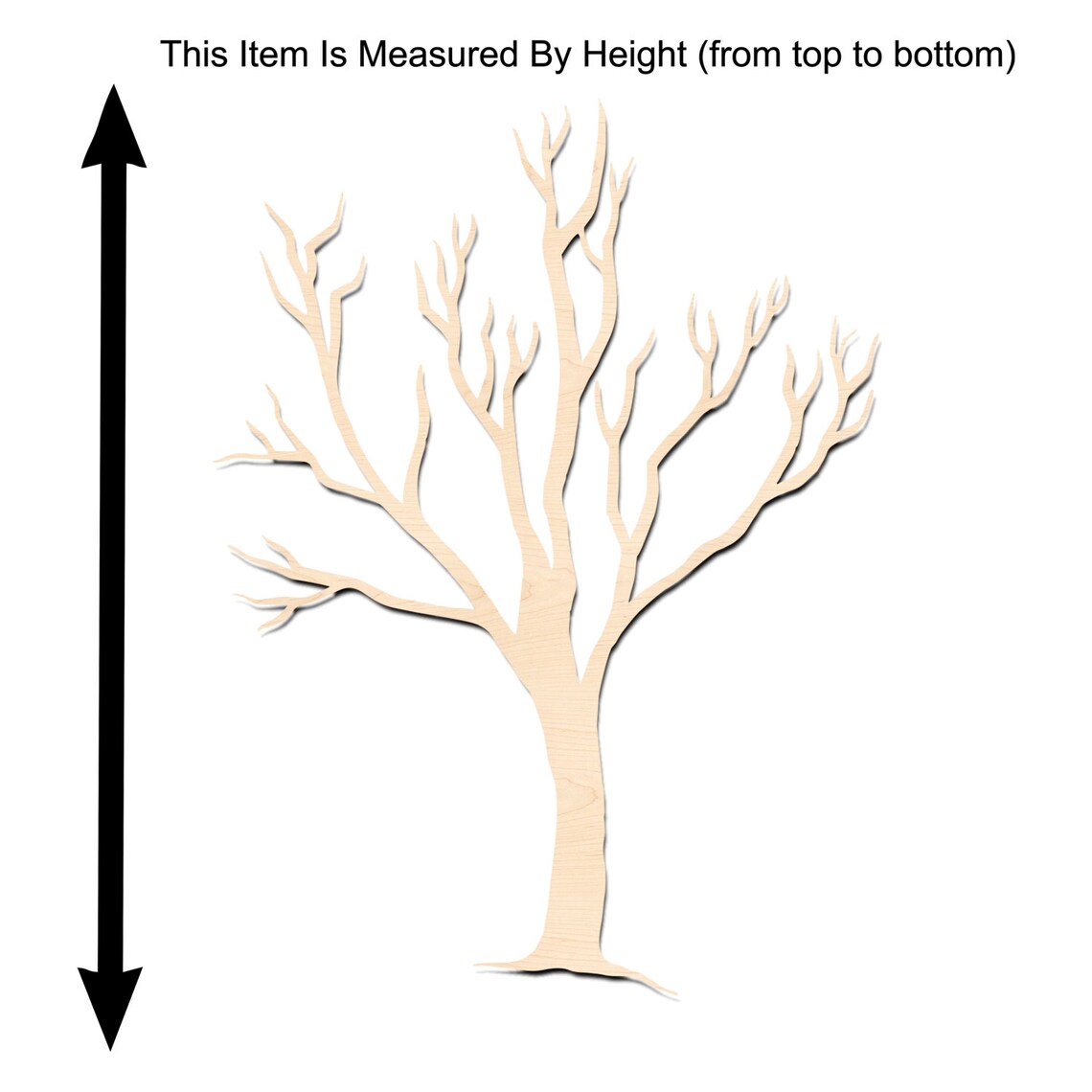 Tree Cutouttree Shapewinter Tree Etsy Canada