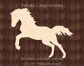 Horse Shape-Wooden Horse-Horse blank
