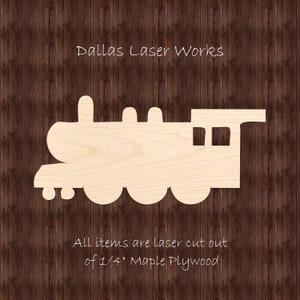 Train Shape-Laser Cut Wooden Train