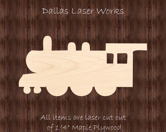 Train Shape-Laser Cut Wooden Train