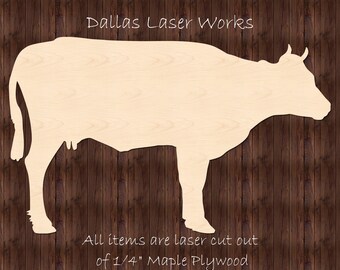 Cow Shape-Cow Blank-Laser Cut Cow