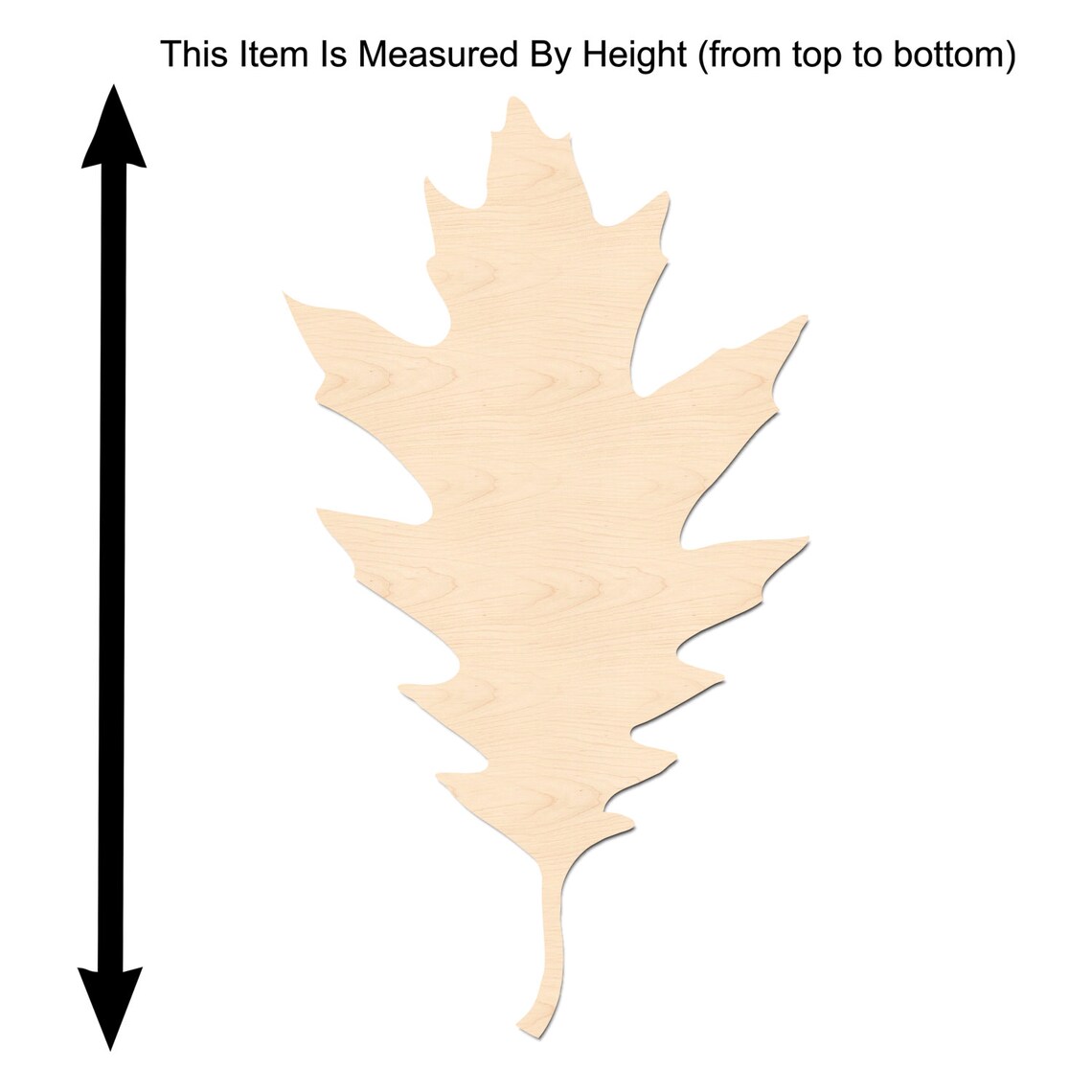 Oak Leaf Cutout-oak Leaf Shape - Etsy