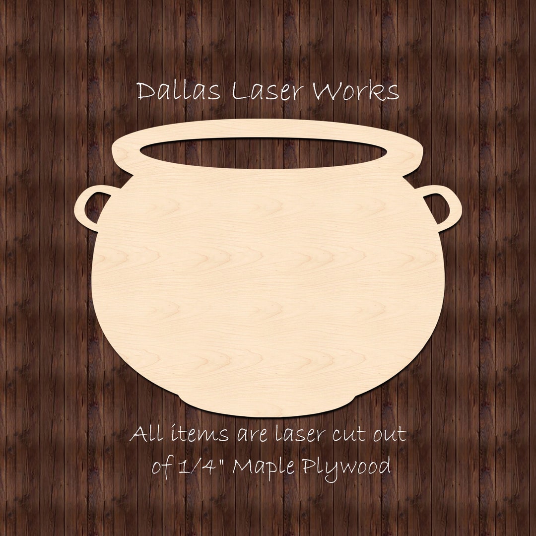 Witch Cauldron Cutout-laser Cut Cauldron - Etsy