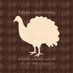 Turkey Cutout Shape- Thanksgiving Turkey Cutout