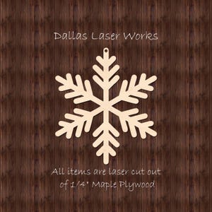 Snowflake Ornament-Christmas Tree Snowflake Ornament