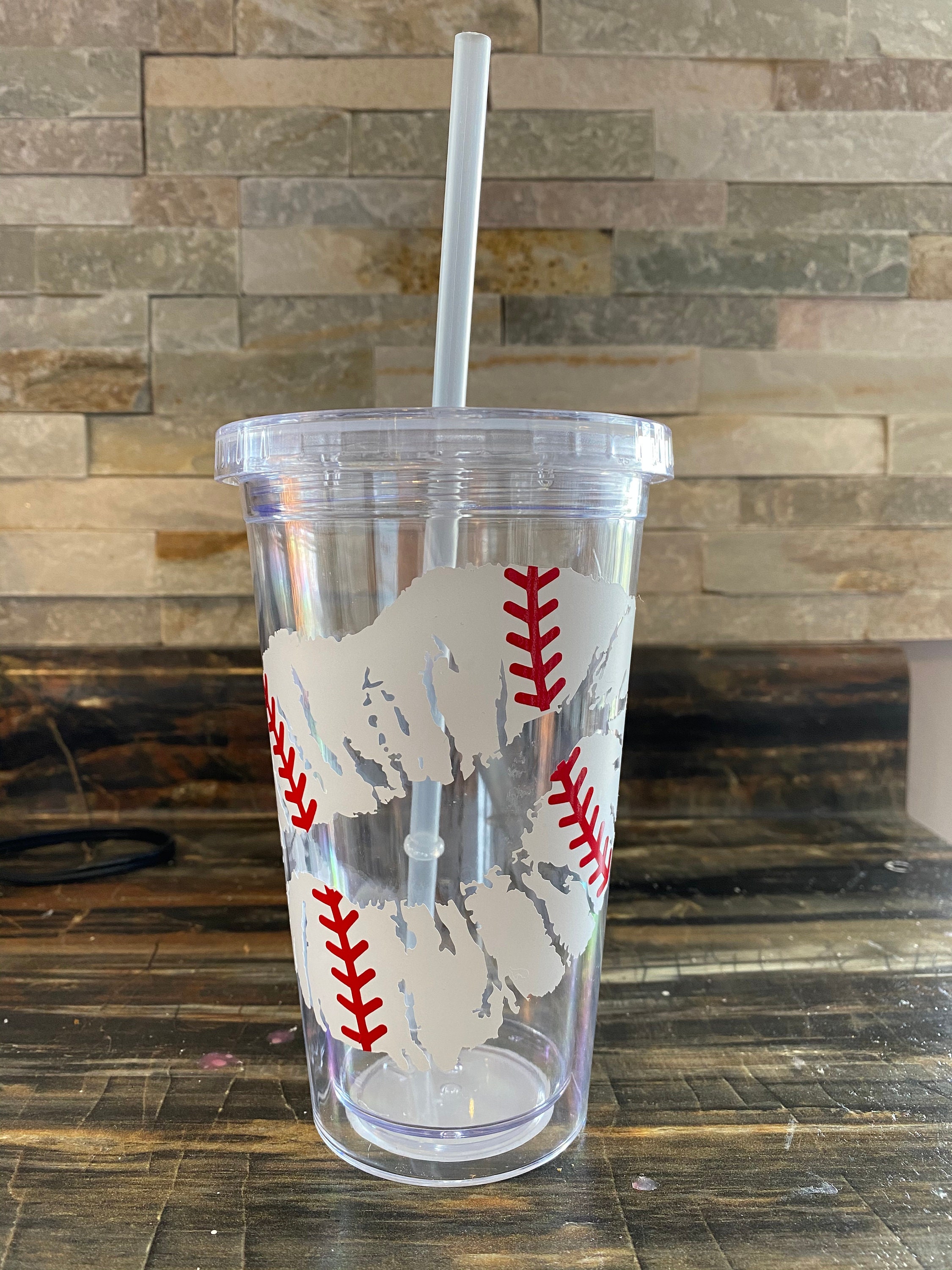 Baseball/softball mom tumbler Etsy.de